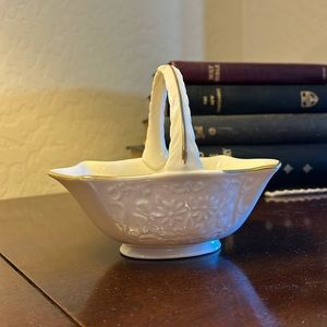 Lenox porcelain basket